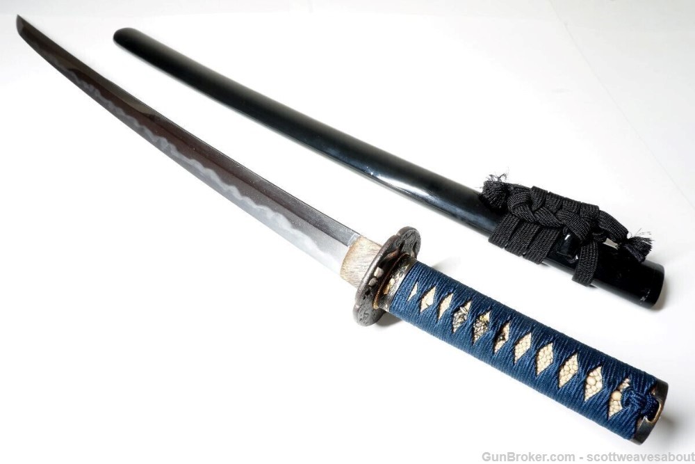 Antique Japanese Katana Samurai Wakizashi Sword Signed Yoshitake-img-40