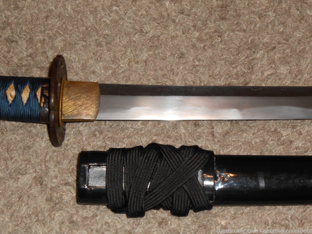 Antique Japanese Katana Samurai Wakizashi Sword Signed Yoshitake-img-13