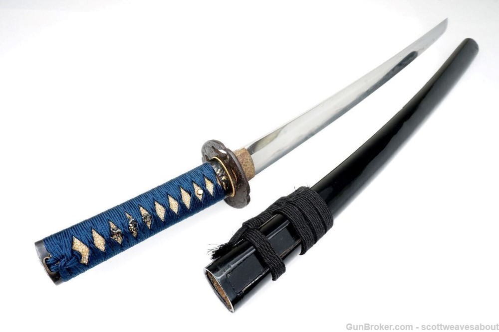 Antique Japanese Katana Samurai Wakizashi Sword Signed Yoshitake-img-38