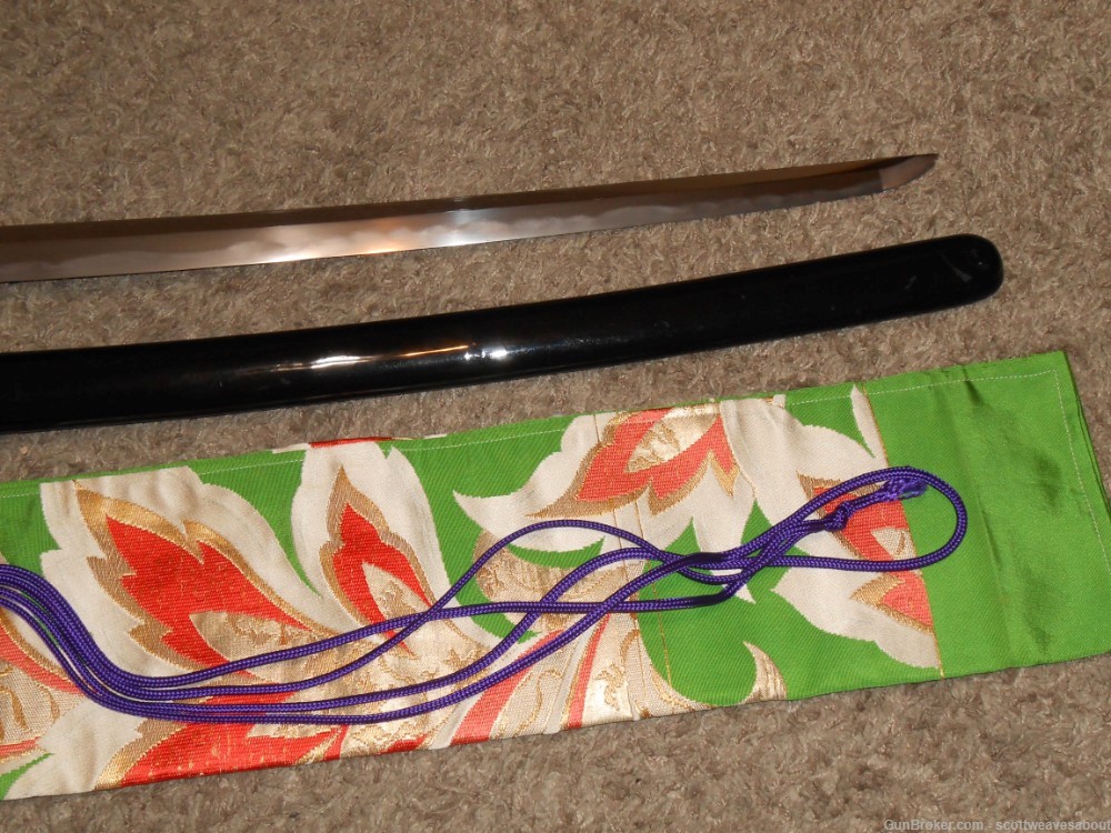 Antique Japanese Katana Samurai Wakizashi Sword Signed Yoshitake-img-5