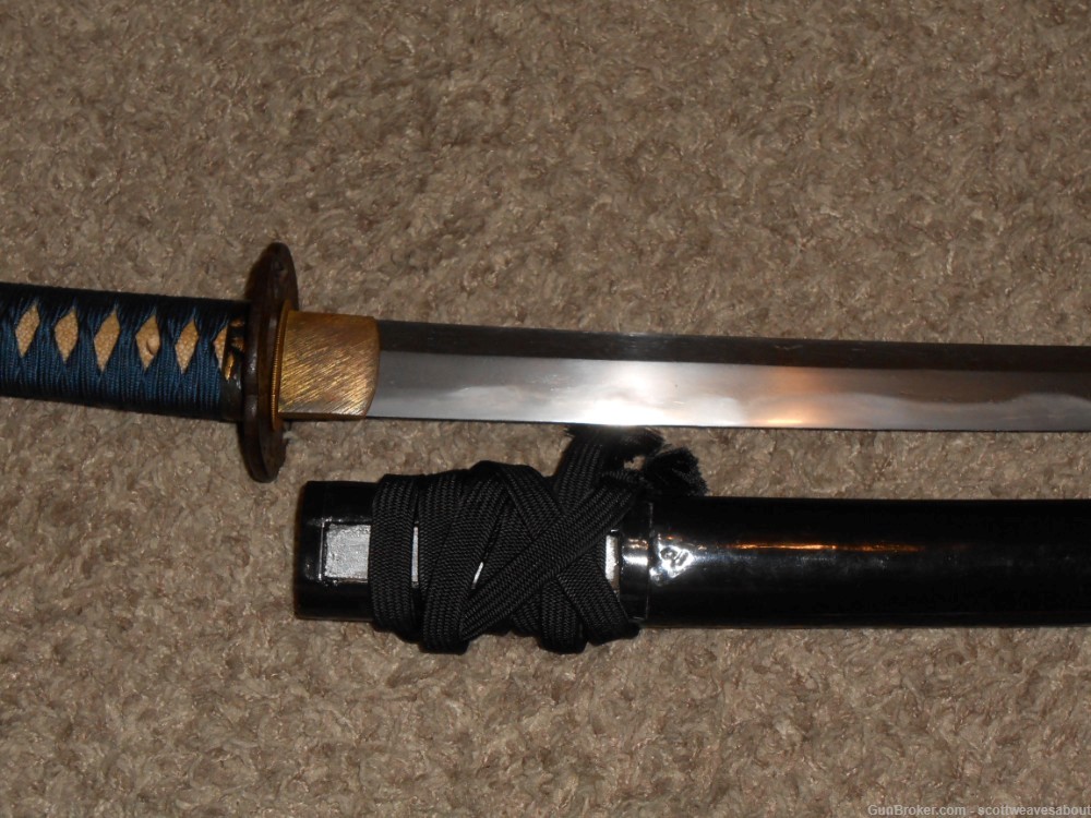 Antique Japanese Katana Samurai Wakizashi Sword Signed Yoshitake-img-7