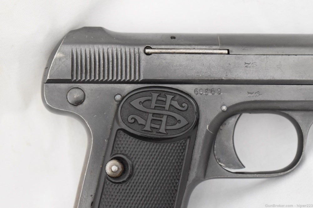 Haenel Schmeisser Vest Pocket .25 ACP pre war German pistol C&R OK -img-9