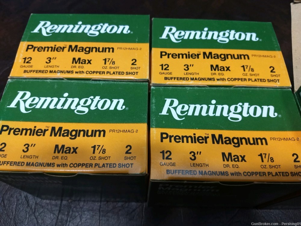 "VINTAGE" REMINGTON 3" MAG 2 SHOT LEAD 125 RDS, " RARE TO FIND NOW "-img-1