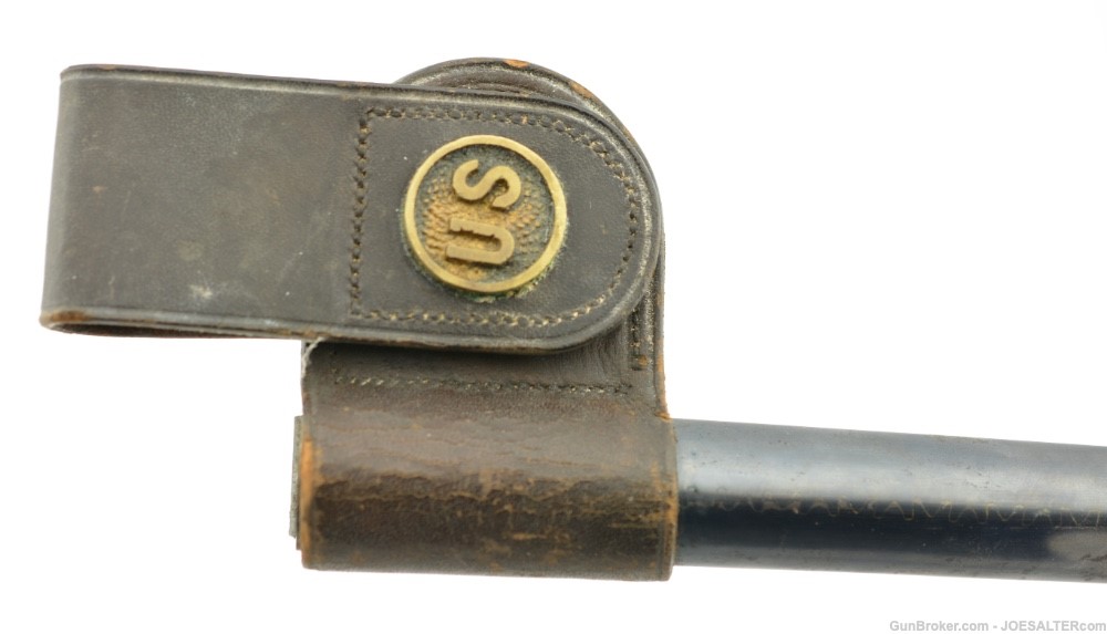US M1873 Trapdoor Socket Bayonet/Scabbard/Frog-img-6
