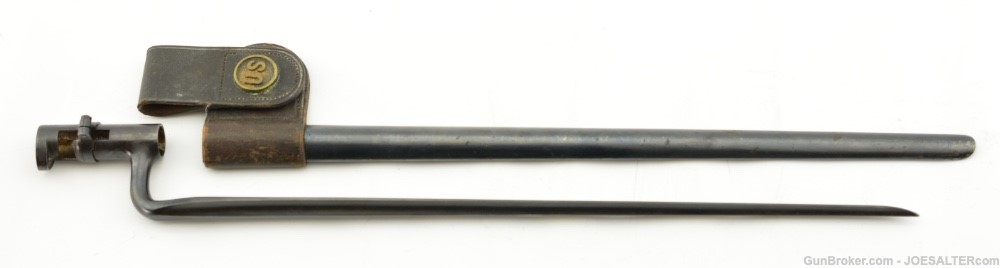 US M1873 Trapdoor Socket Bayonet/Scabbard/Frog-img-1