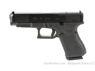 Glock G49 Gen 5 MOS 9mm 4.49" 15+1 Semi-Auto Pistol! 