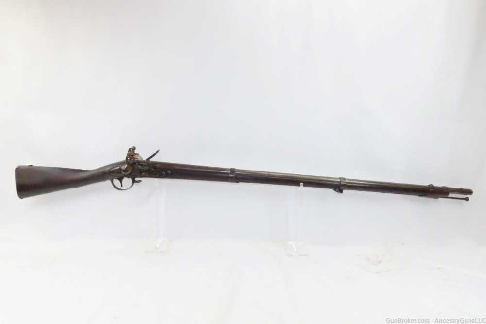 1825 DATED Antique U.S. HARPERS FERRY ARSENAL Model 1816 FLINTLOCK Musket  -img-1