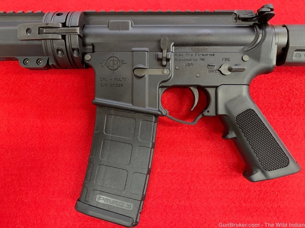 Alex Pro Firearms Take Down AR15 Pistol Black 5.56 7in 30Rd-img-1