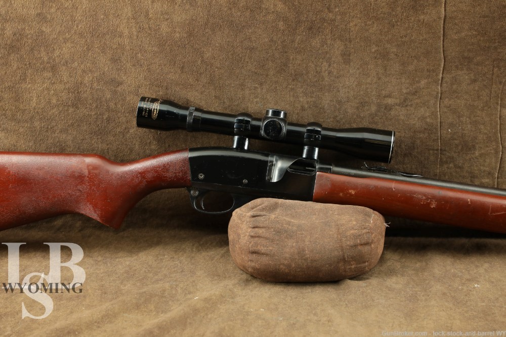Remington Speedmaster Model 552 .22 S/L/LR 23.5” Semi-Auto Rifle w/ Scope-img-0