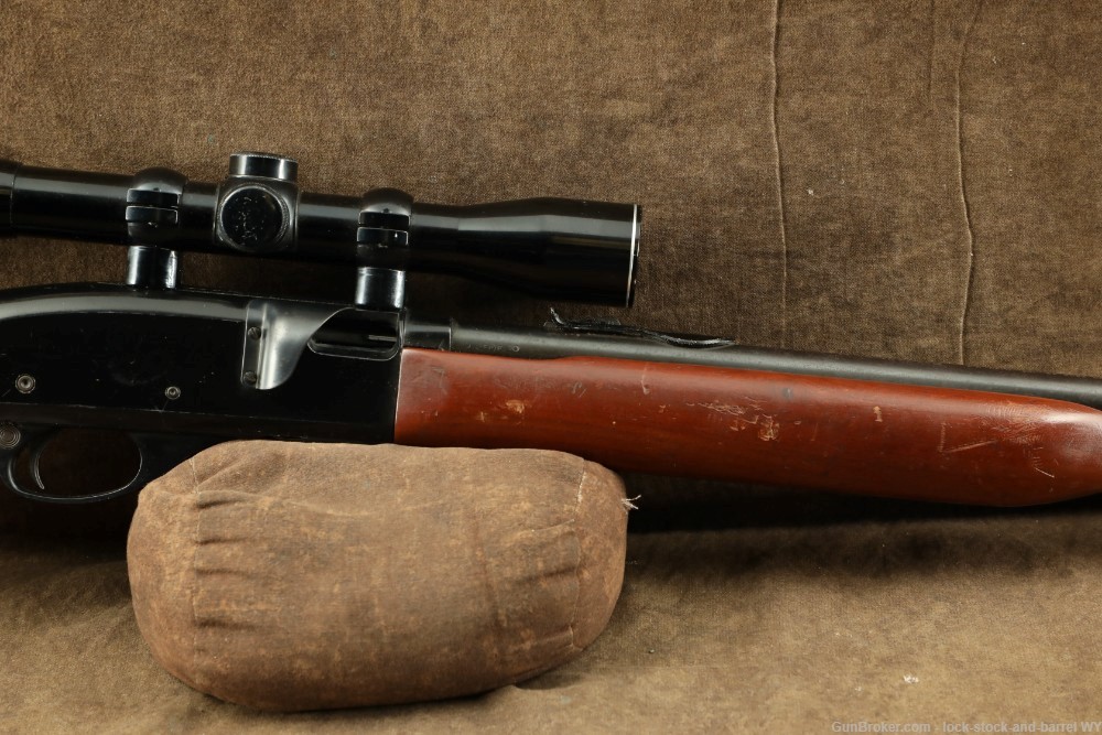 Remington Speedmaster Model 552 .22 S/L/LR 23.5” Semi-Auto Rifle w/ Scope-img-5