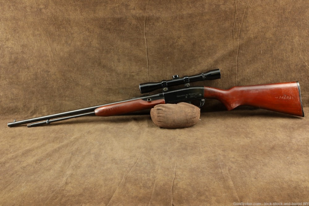 Remington Speedmaster Model 552 .22 S/L/LR 23.5” Semi-Auto Rifle w/ Scope-img-8