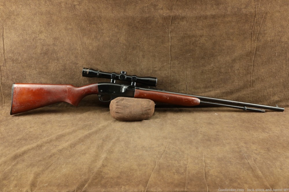 Remington Speedmaster Model 552 .22 S/L/LR 23.5” Semi-Auto Rifle w/ Scope-img-2