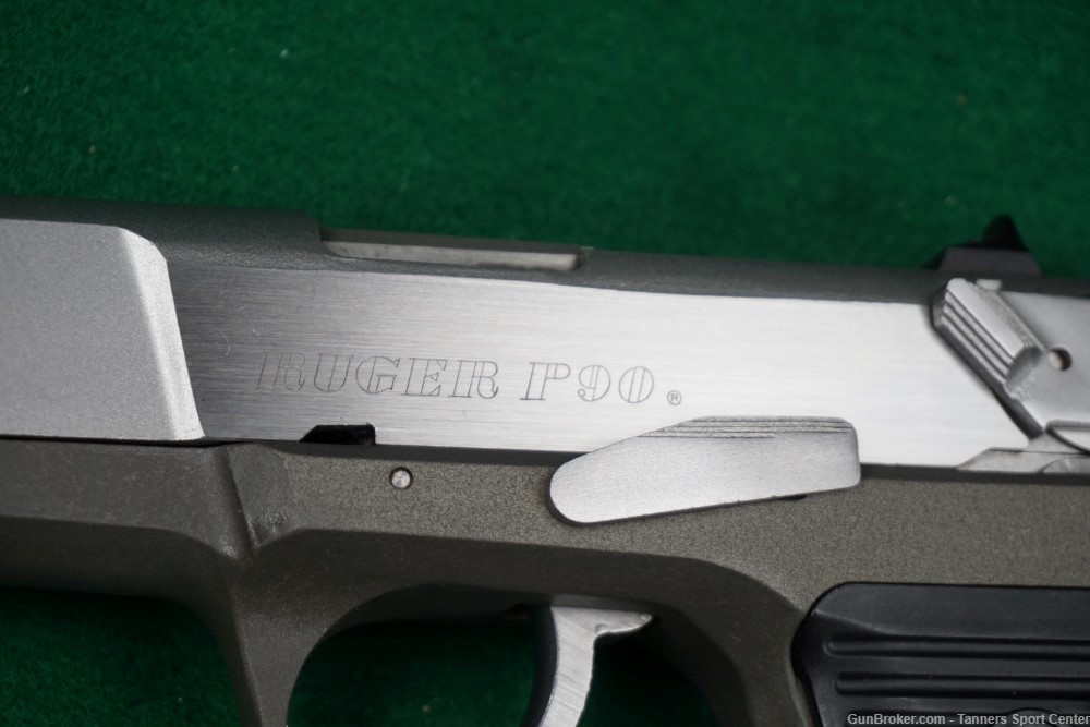 Ruger P90 P-90 45 45acp 4.25" Stainless No Reserve 1¢ Start-img-3