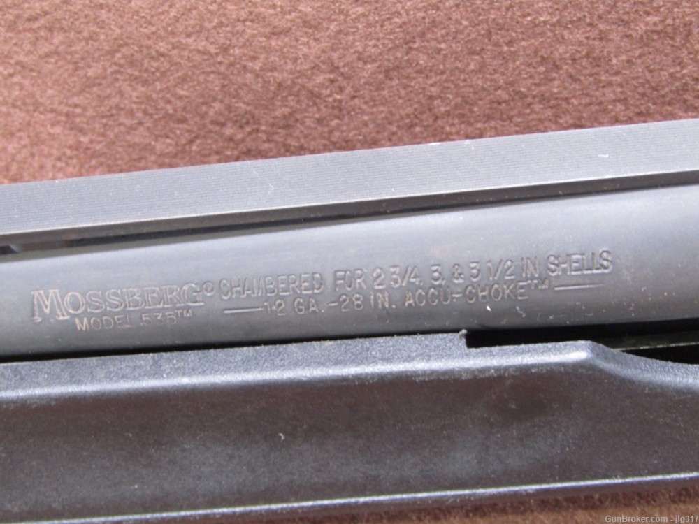 Mossberg 535 12 GA 3 1/2 In Pump Action Shotgun Turkey -img-16