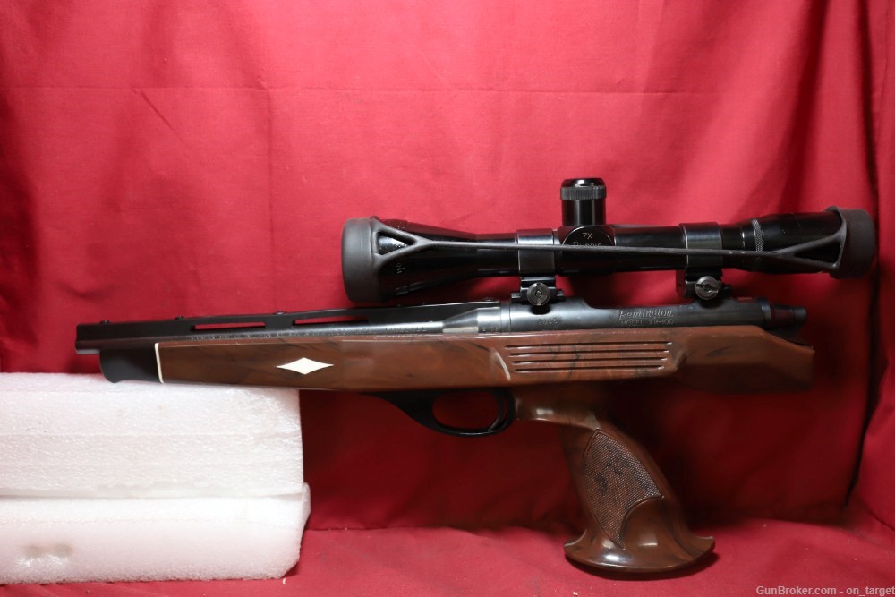 Remington XP100 .221 Fireaball 11" Barrel with Reloading Dies and 7x Scope-img-12