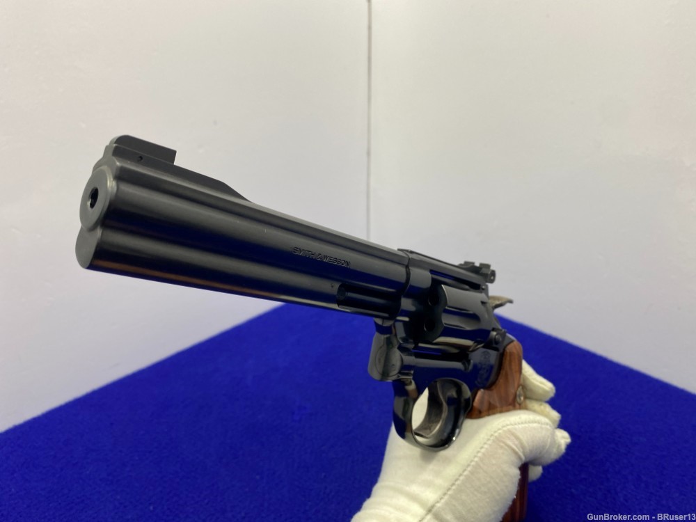 Smith Wesson 17-6 .22 LR Blue 6" *STUNNING FULL LUG K-22 MASTERPIECE*-img-47