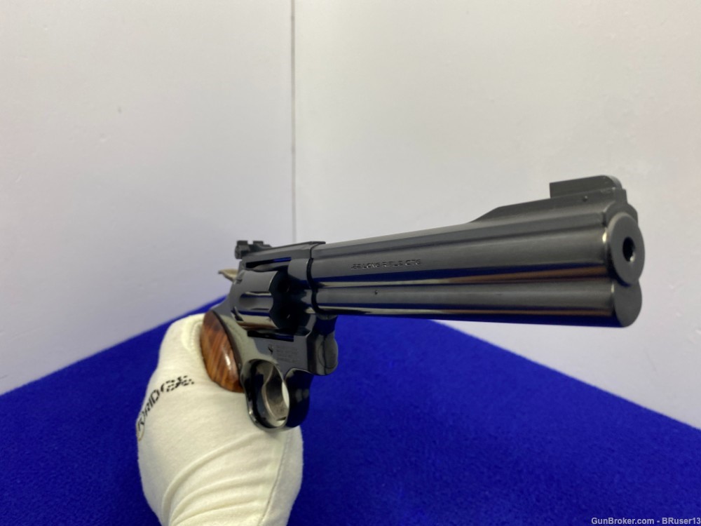 Smith Wesson 17-6 .22 LR Blue 6" *STUNNING FULL LUG K-22 MASTERPIECE*-img-48