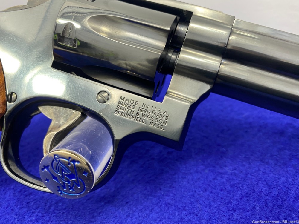 Smith Wesson 17-6 .22 LR Blue 6" *STUNNING FULL LUG K-22 MASTERPIECE*-img-25