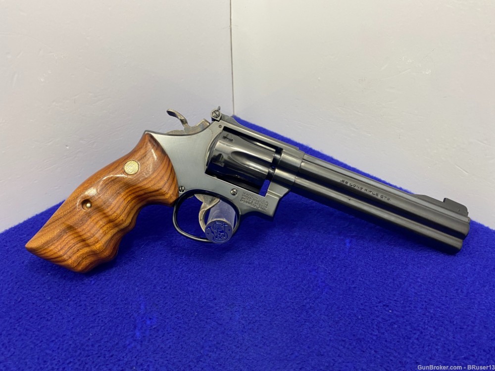 Smith Wesson 17-6 .22 LR Blue 6" *STUNNING FULL LUG K-22 MASTERPIECE*-img-20