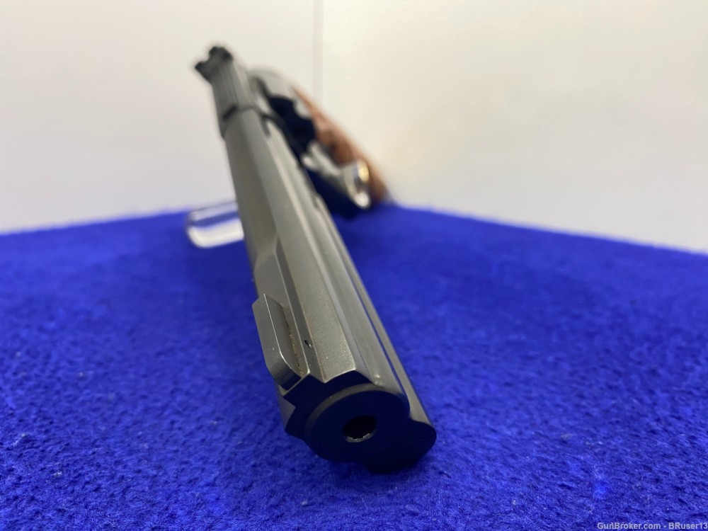 Smith Wesson 17-6 .22 LR Blue 6" *STUNNING FULL LUG K-22 MASTERPIECE*-img-18