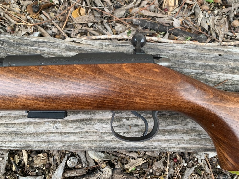 CZ 452 ZKM Scout Youth Bolt Action 22 Long Rifle PENNY NO RESERVE .01 -img-5