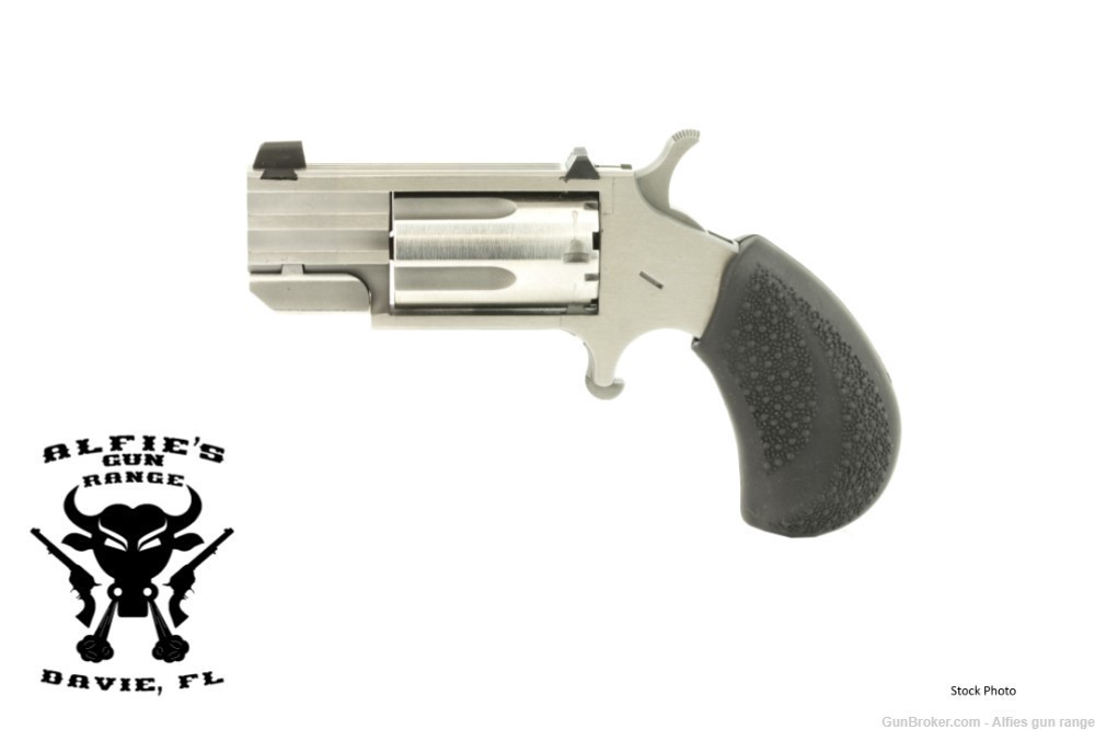North American Arms PUG STAINLESS .22 MAG 1" BARREL 5-ROUNDS NAA-PUG-D-img-0