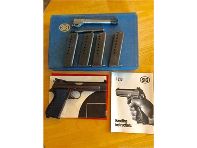 SIG P210-5 hand built target pistol
