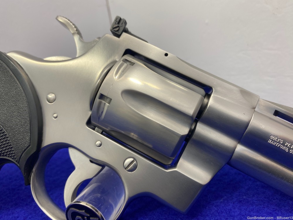 1990 Colt Python 357 mag Stainless *HIGHLY COVETED SNUB NOSE PYTHON*-img-28