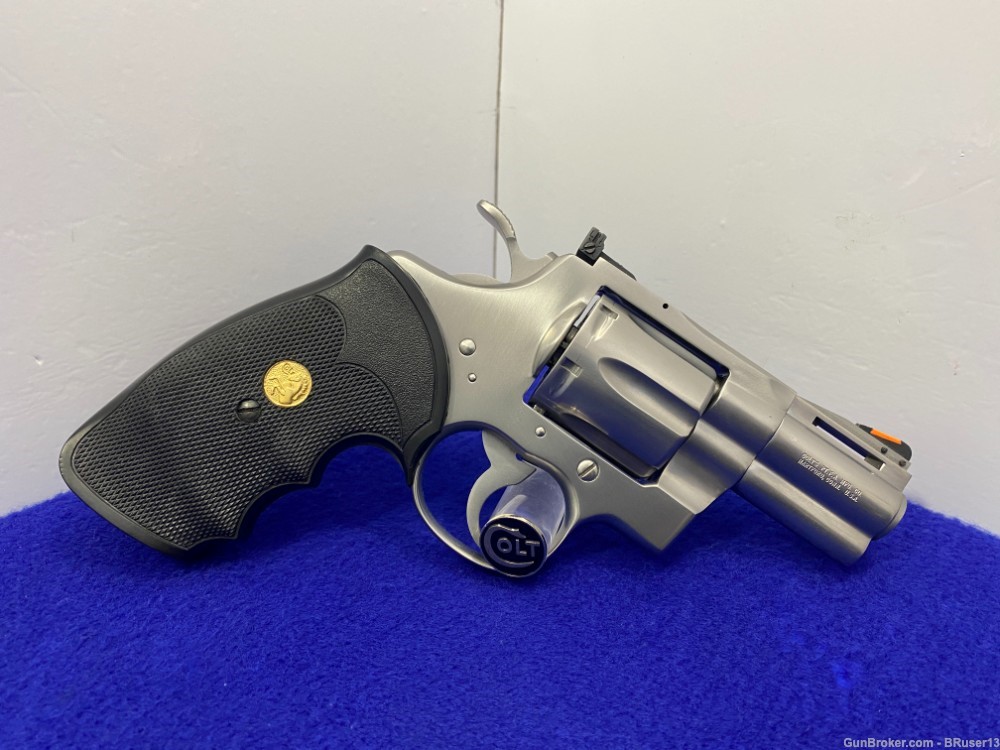 1990 Colt Python 357 mag Stainless *HIGHLY COVETED SNUB NOSE PYTHON*-img-18