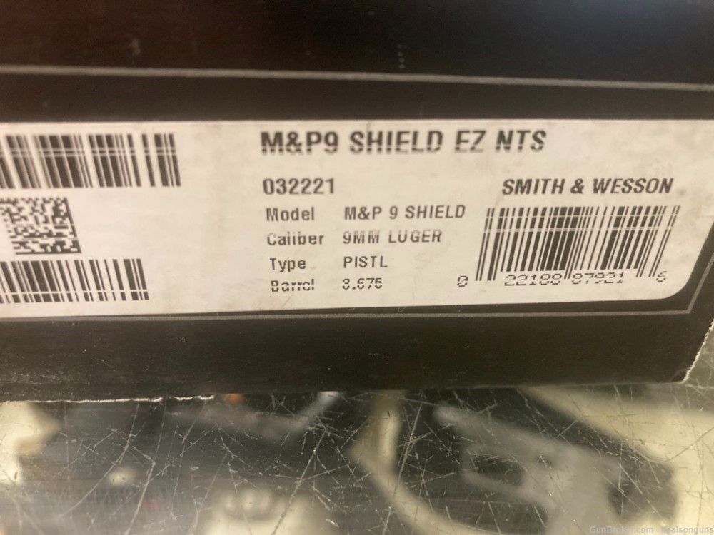 Smith & Wesson M&P Shield 9mm EZ M 2.0 S&W #12437 NIB(no card fees added)-img-4