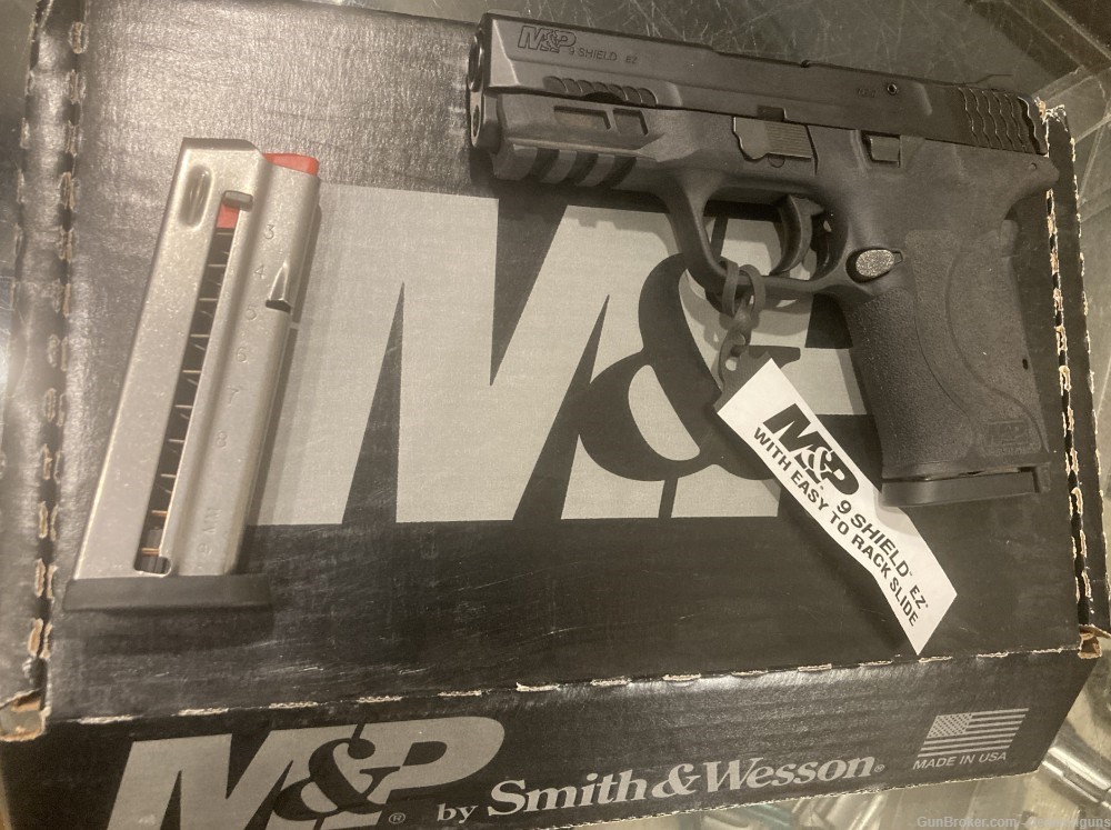 Smith & Wesson M&P Shield 9mm EZ M 2.0 S&W #12437 NIB(no card fees added)-img-0