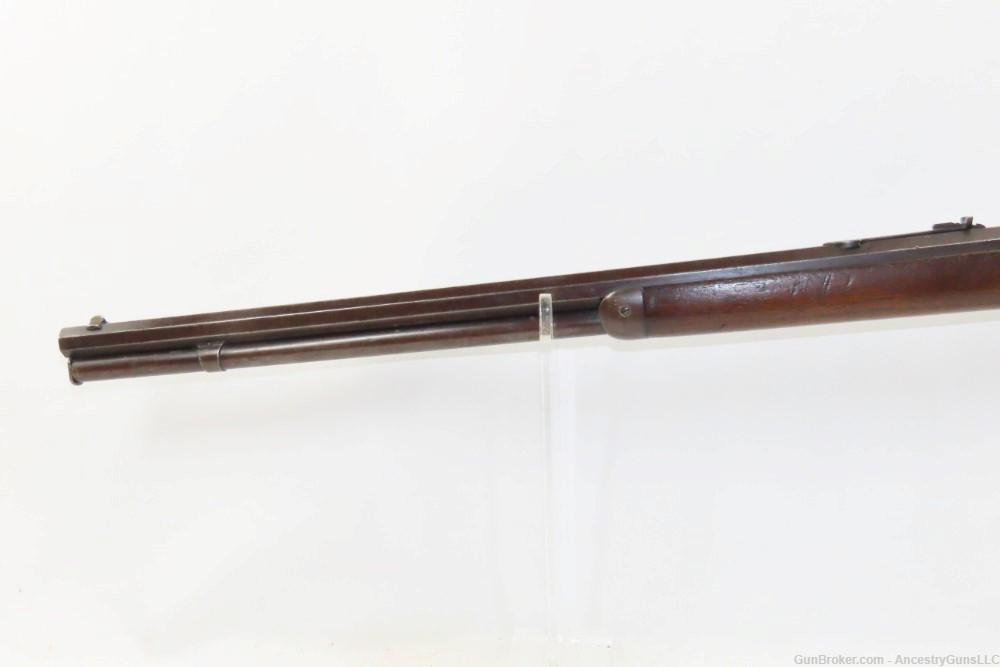 c1889 Antique WINCHESTER Model 1873 .22 SHORT Lever Action Rifle TRICK SHOT-img-4