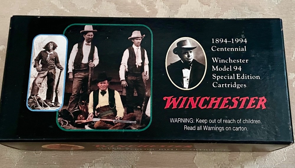 Winchester 1894-1994 Centennial Model 94 Special Ed., 20 Rifle Cartridges-img-5