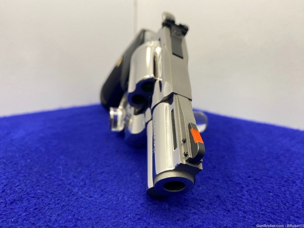 1985 Colt Python .357 Mag -RARE FACTORY 2 1/2" BRIGHT STAINLESS MODEL--img-33
