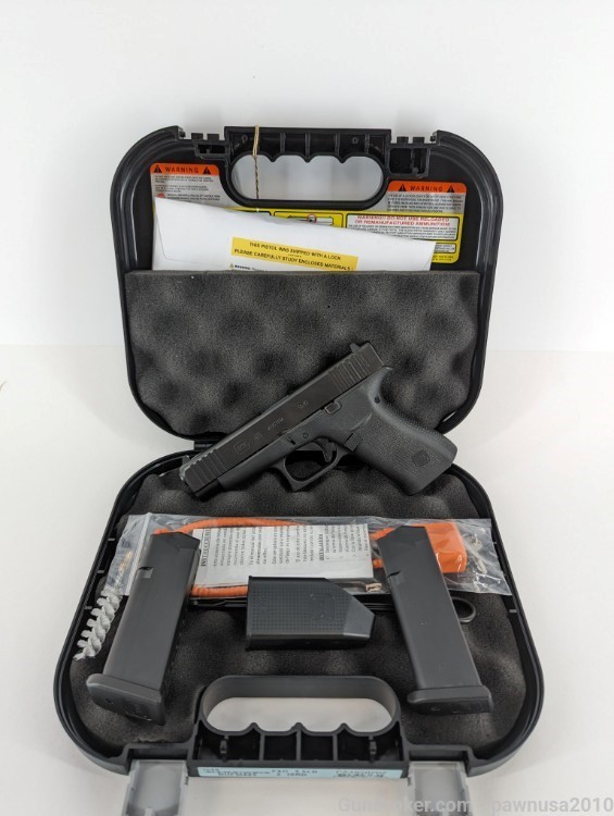 Glock G48 9mm w/ 2 Magazines & Case-img-0