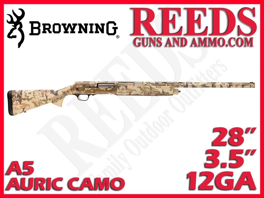 Browning A5 Auric Camo 12 Ga 3-1/2in 28in 0119152004-img-0