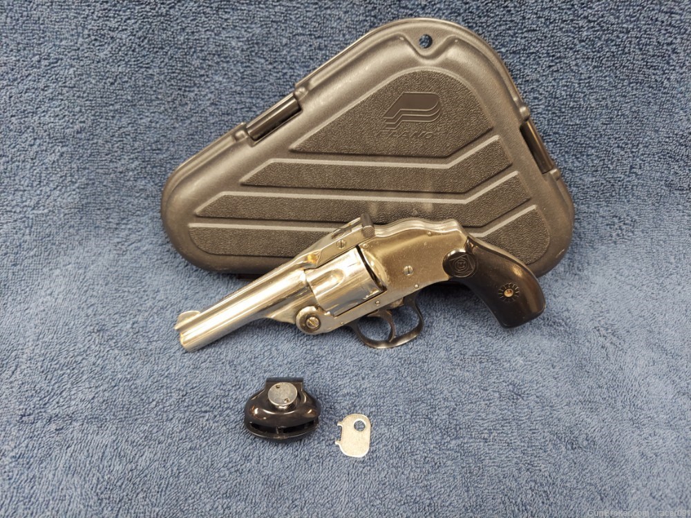 Harrington & Richardson Automatic Ejecting Top Break Revolver .38 S&W      -img-1