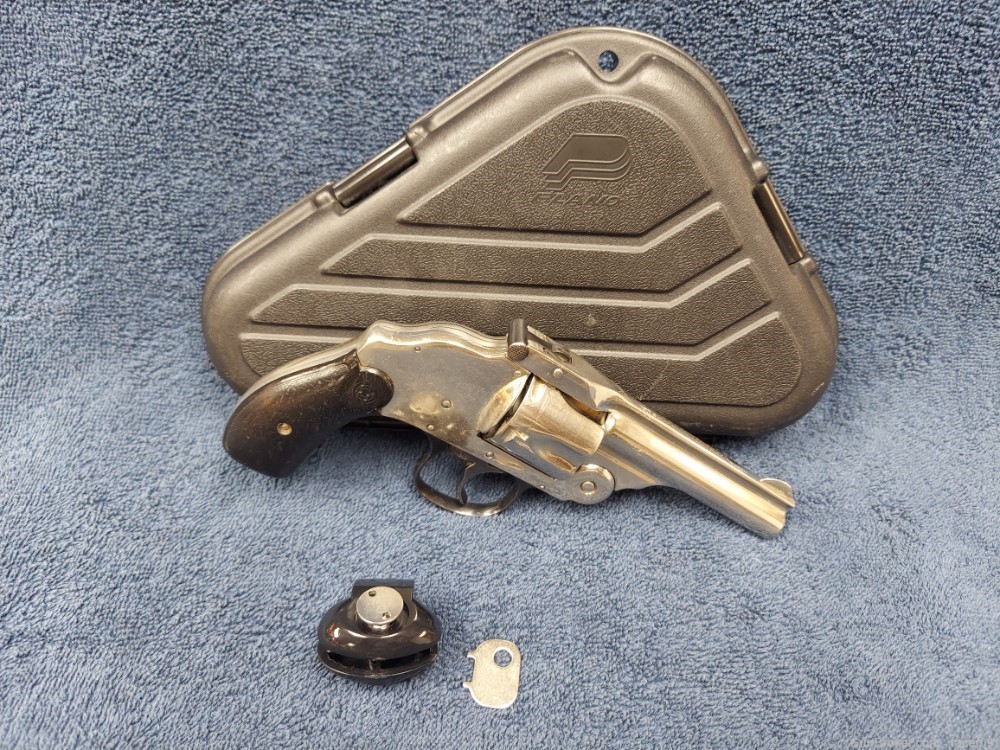 Harrington & Richardson Automatic Ejecting Top Break Revolver .38 S&W      -img-0