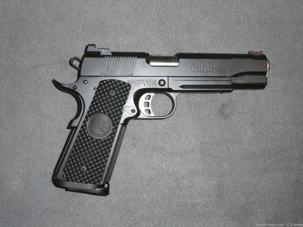 Nighthawk Custom GRP Recon Pistol, .45 ACP, w/ Factory Case, 3 Mags-img-1