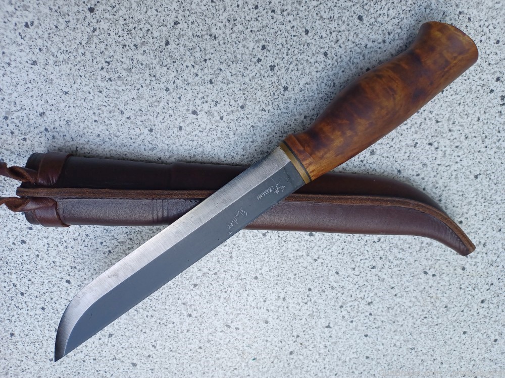 Kellan Norwegian made hunting knife scarce,extra large -img-12