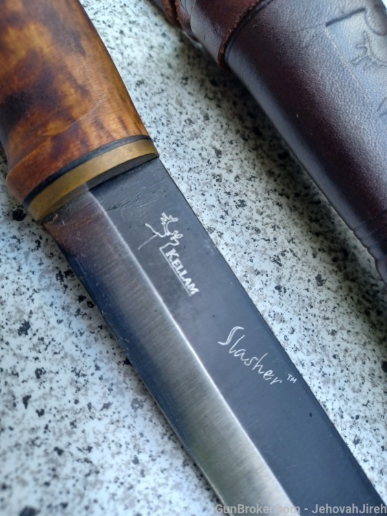 Kellan Norwegian made hunting knife scarce,extra large -img-18