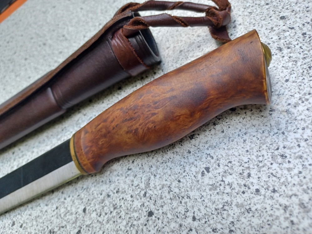 Kellan Norwegian made hunting knife scarce,extra large -img-9