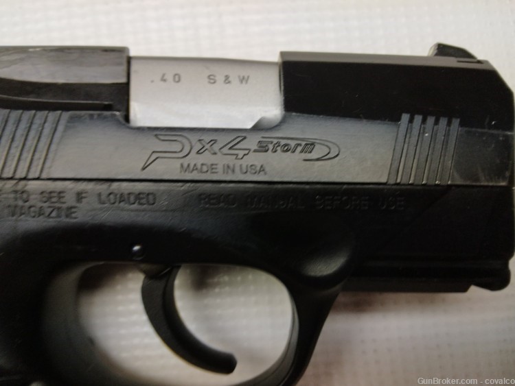 Beretta PX4 Storm 40 S&W Sub Compact DA/SA Semi Auto Pistol  No Reserve-img-1