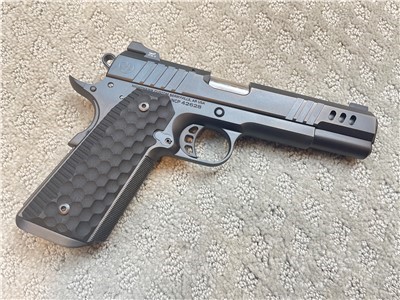 Nighthawk 1911 President Optic Cut, Plate Included 45 ACP, Stainless Barrel