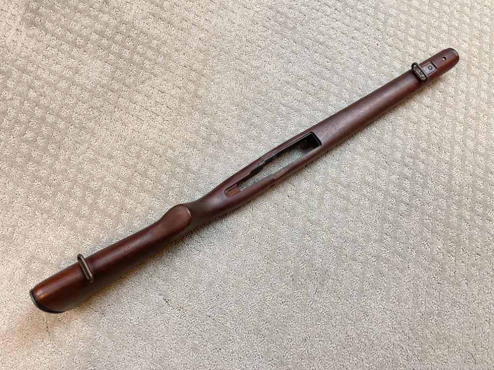Very Nice Vintage M-14 Stock with Hardware Dark Brown, oil finished M1A-img-23
