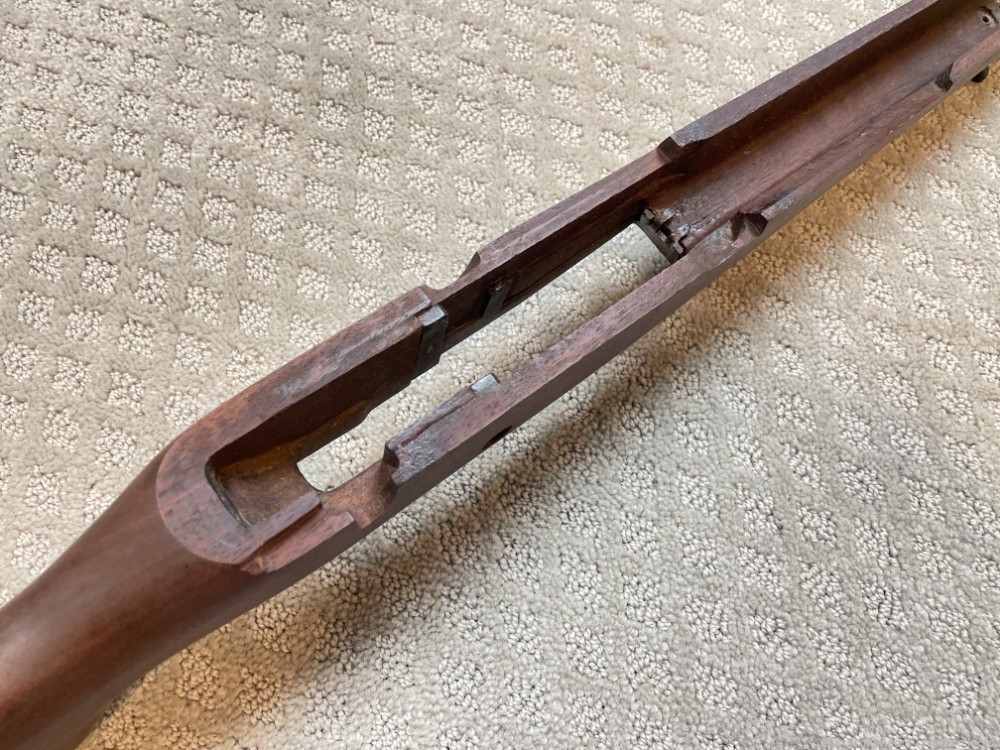 Very Nice Vintage M-14 Stock with Hardware Dark Brown, oil finished M1A-img-17