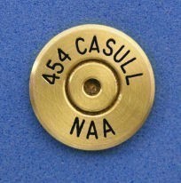 NAA 454 CASULL Cartridge Hat Pin  Tie Tac  Ammo Bullet-img-0