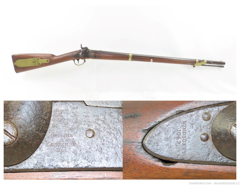 CIVIL WAR Era Antique ROBBINS & LAWRENCE U.S. Model 1841 MISSISSIPPI Rifle -img-0