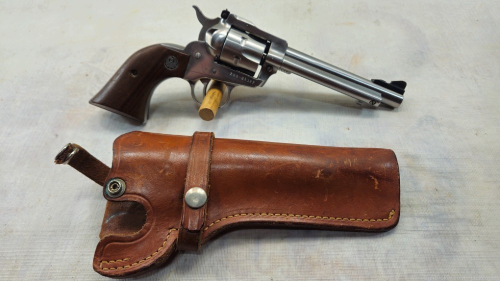 Ruger Single Six, .22LR, used with Holster-img-0