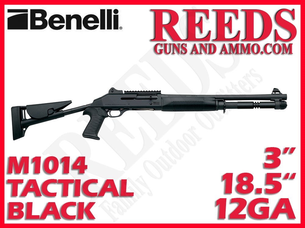 Benelli M1014 Tactical Black GR 12 Ga 3in 18.5in 11701CA-img-0